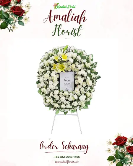 Krans Bunga Duka Langgen